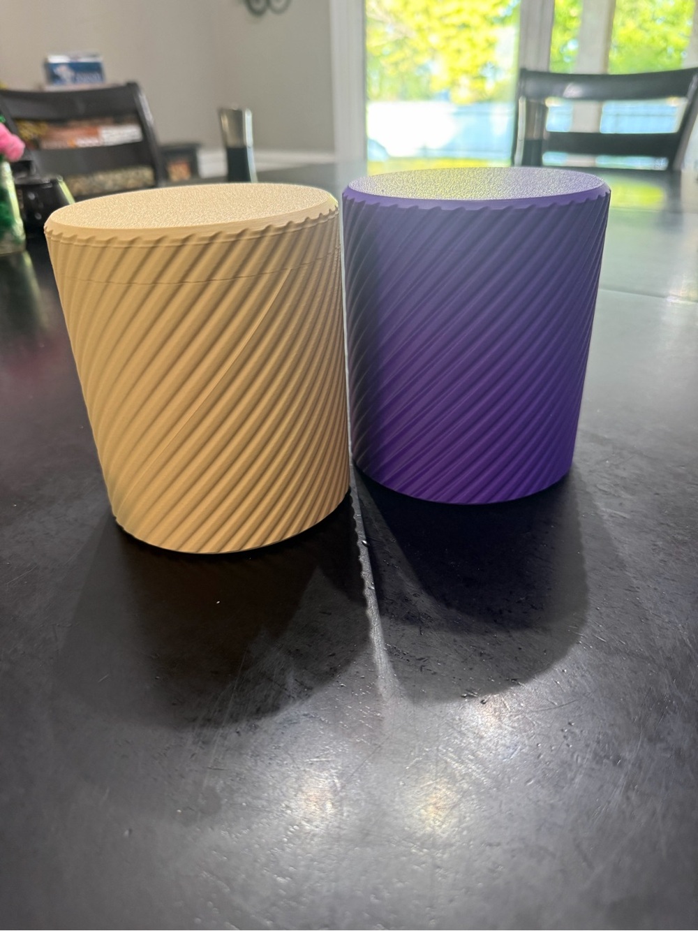 3D Printed Purple Coin Sorter